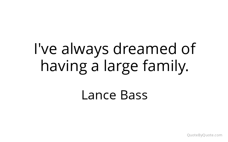Preview image for this quote by Lance Bass