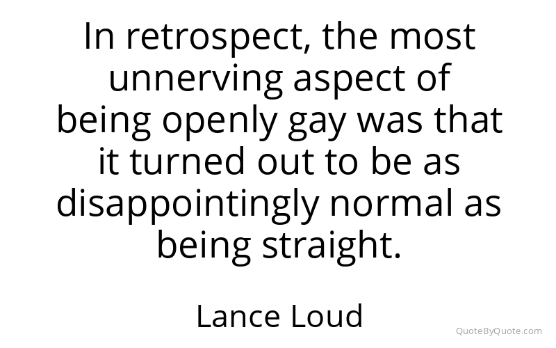 Preview image for this quote by Lance Loud