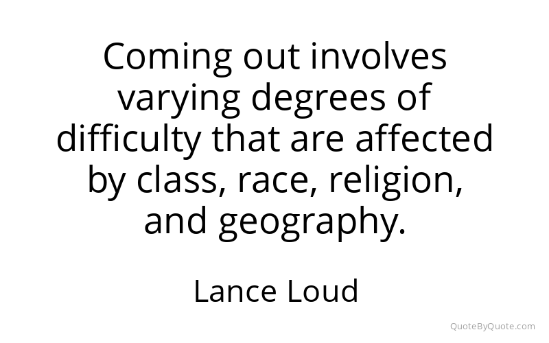Preview image for this quote by Lance Loud