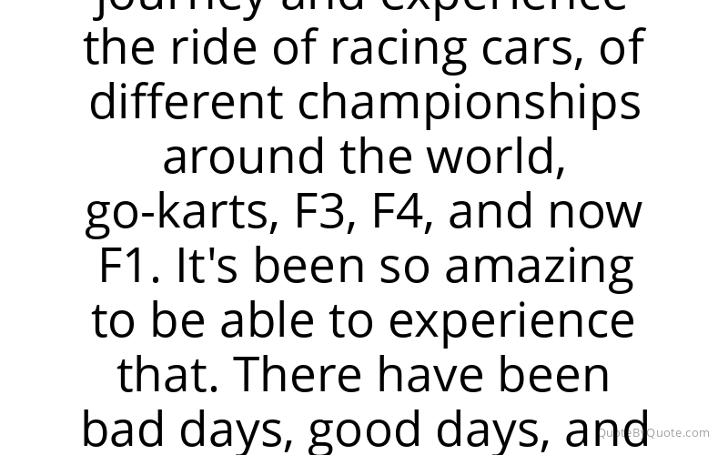 Preview image for this quote by Lance Stroll
