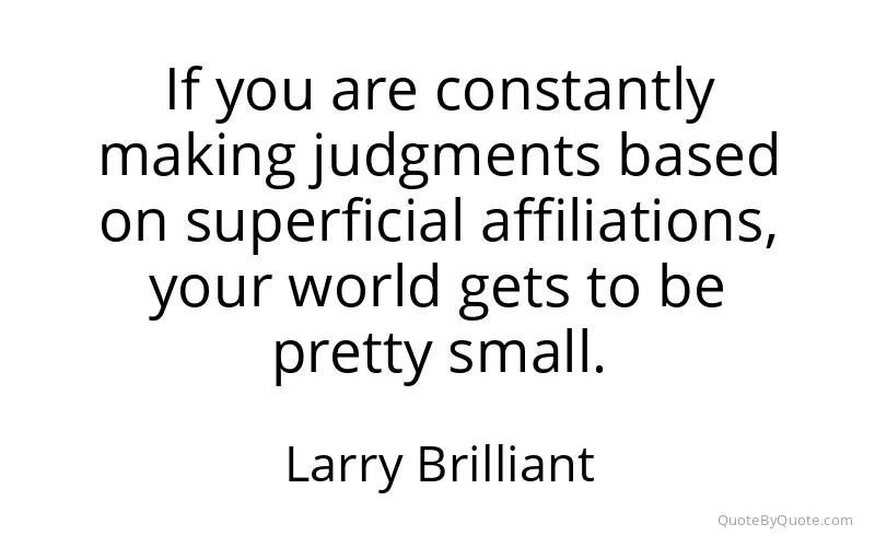 Preview image for this quote by Larry Brilliant
