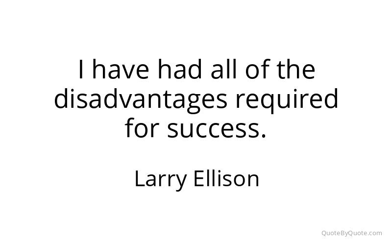 Preview image for this quote by Larry Ellison