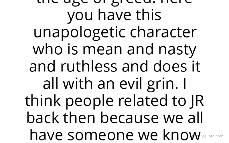 Preview image for this quote by Larry Hagman