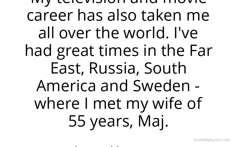 Preview image for this quote by Larry Hagman