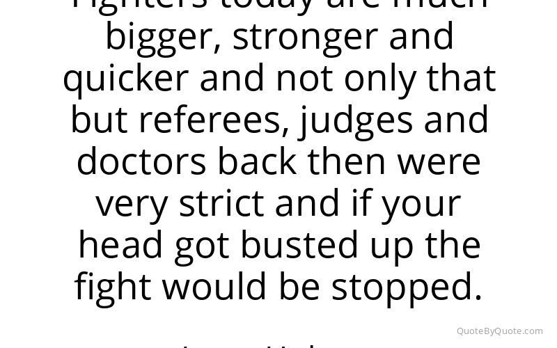 Preview image for this quote by Larry Holmes