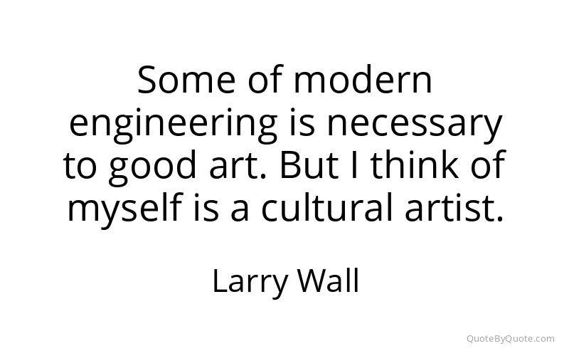 Preview image for this quote by Larry Wall