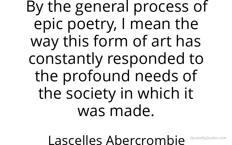 Preview image for this quote by Lascelles Abercrombie