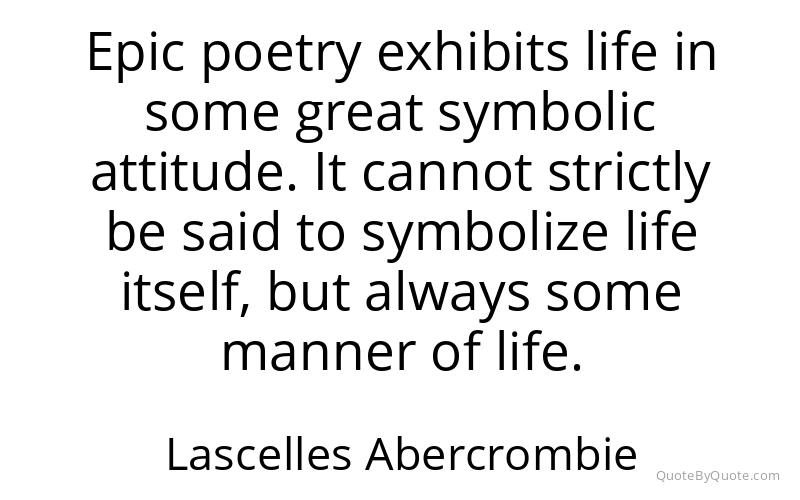 Preview image for this quote by Lascelles Abercrombie