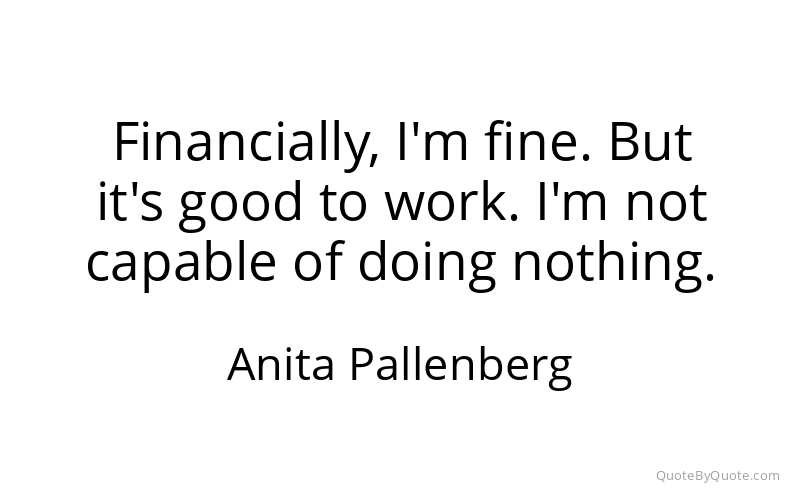 Preview image for this quote by Anita Pallenberg