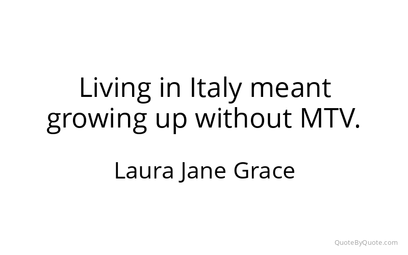 Preview image for this quote by Laura Jane Grace