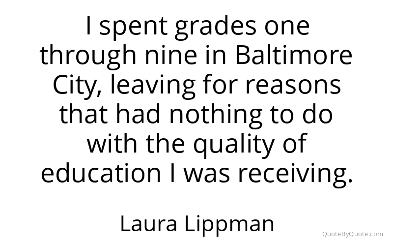 Preview image for this quote by Laura Lippman