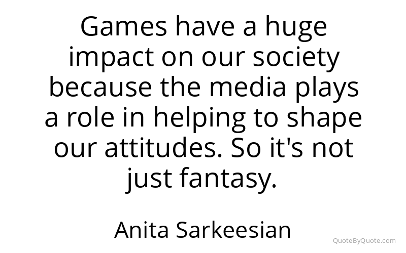 Preview image for this quote by Anita Sarkeesian