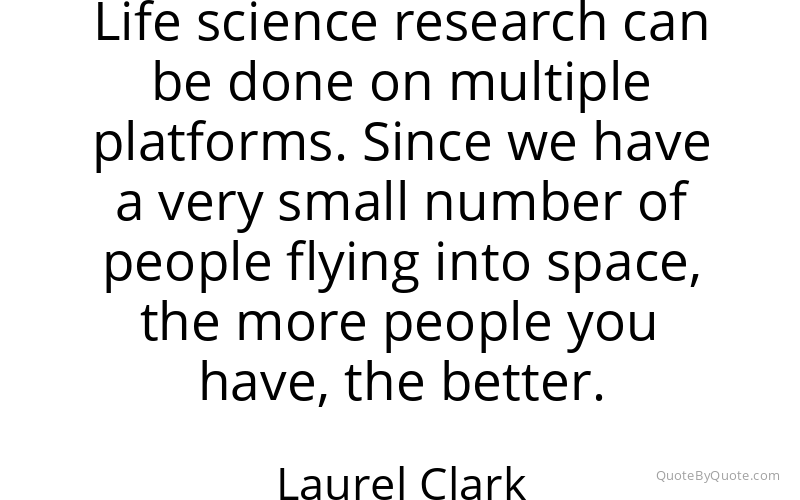 Preview image for this quote by Laurel Clark