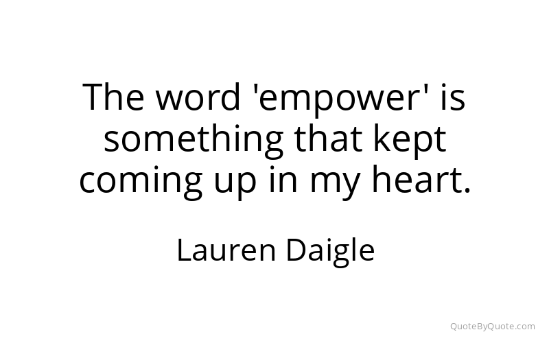 Preview image for this quote by Lauren Daigle