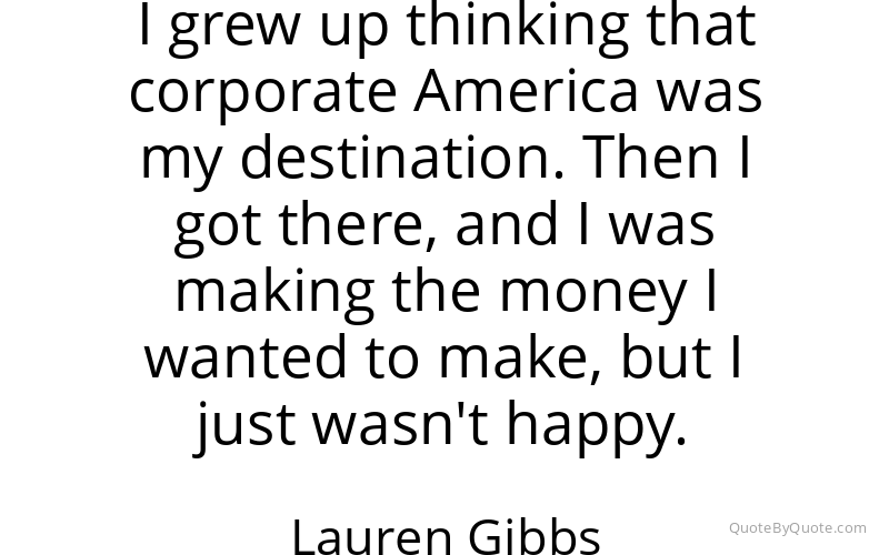Preview image for this quote by Lauren Gibbs
