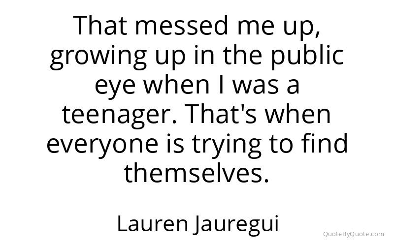 Preview image for this quote by Lauren Jauregui