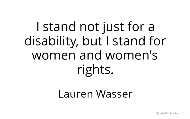 Preview image for this quote by Lauren Wasser