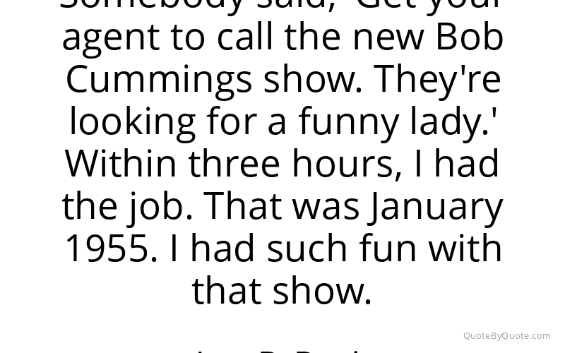 Preview image for this quote by Ann B. Davis
