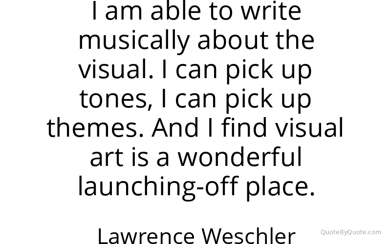 Preview image for this quote by Lawrence Weschler