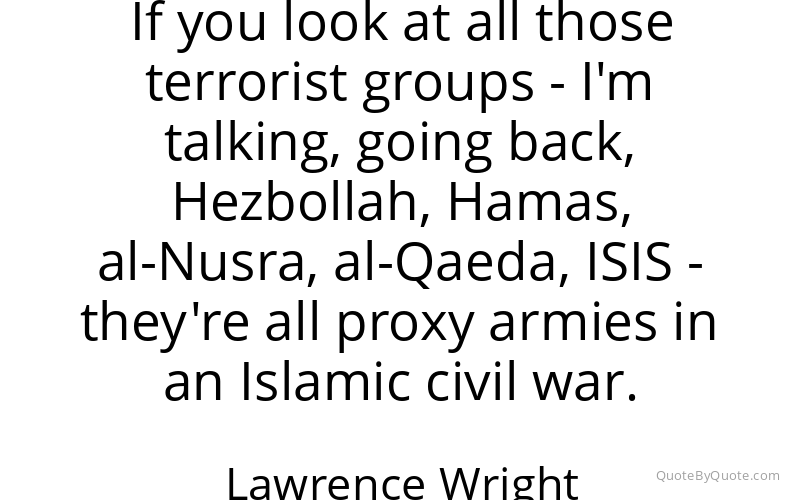Preview image for this quote by Lawrence Wright
