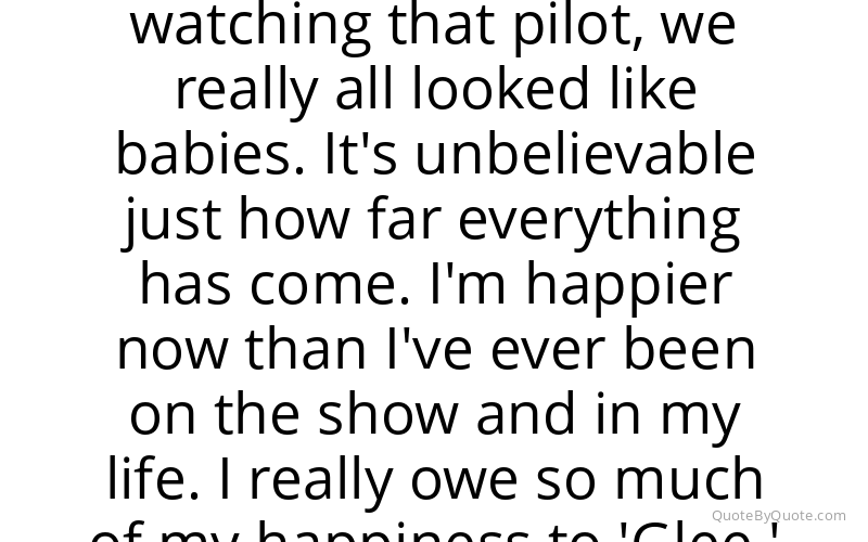 Preview image for this quote by Lea Michele