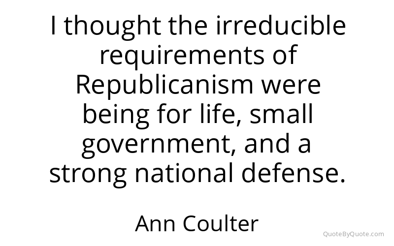 Preview image for this quote by Ann Coulter
