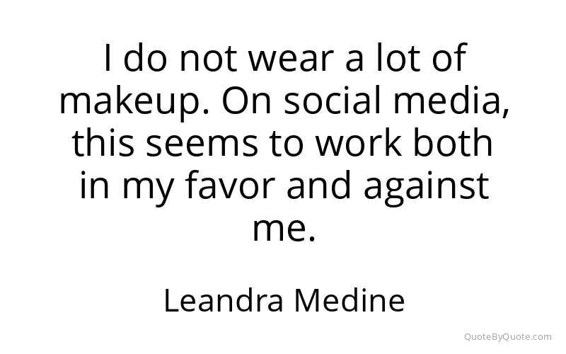 Preview image for this quote by Leandra Medine
