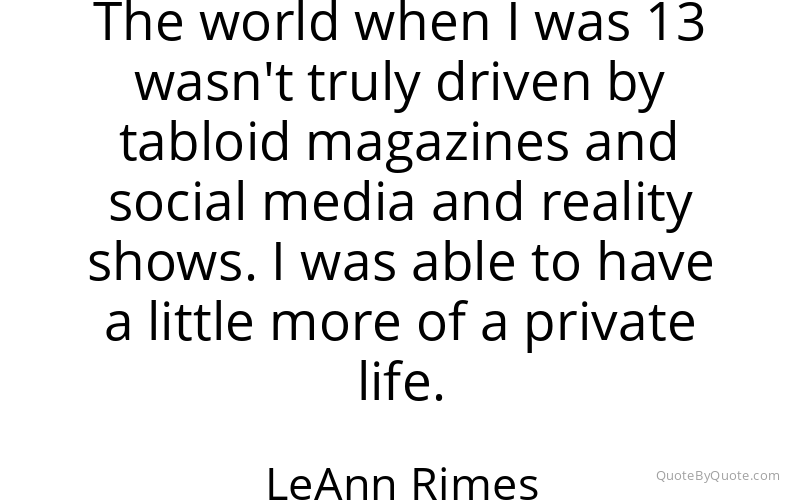 Preview image for this quote by LeAnn Rimes