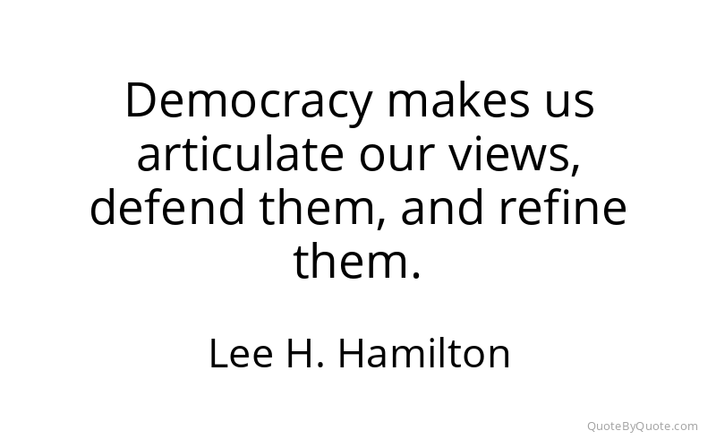 Preview image for this quote by Lee H. Hamilton