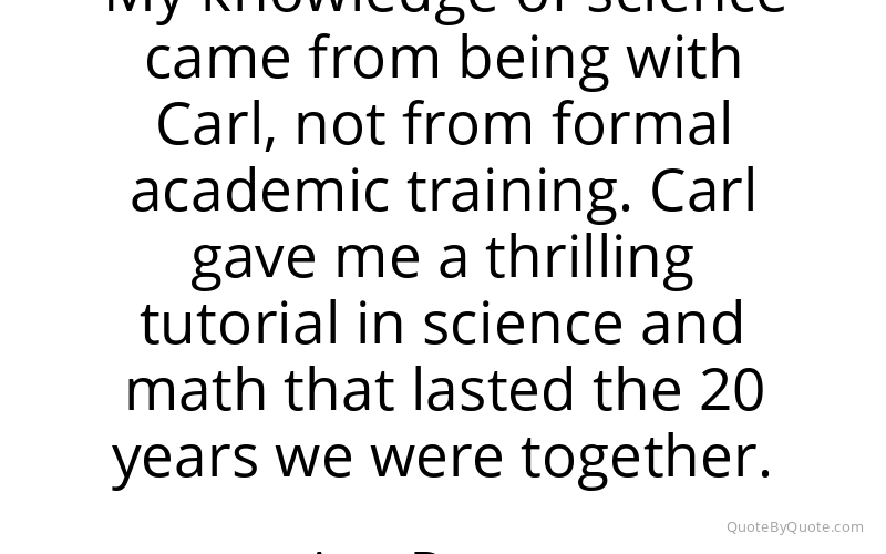 Preview image for this quote by Ann Druyan