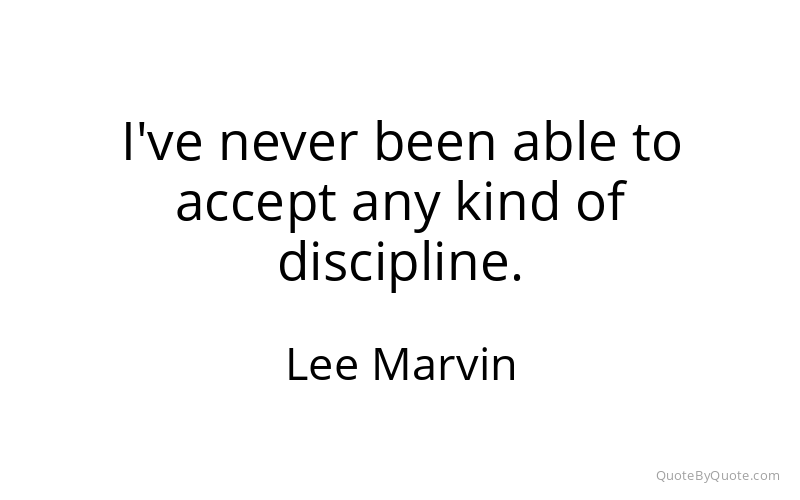 Preview image for this quote by Lee Marvin