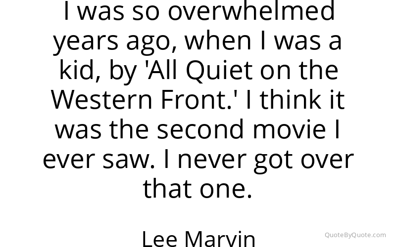 Preview image for this quote by Lee Marvin