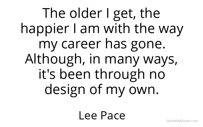 Preview image for this quote by Lee Pace