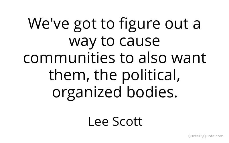 Preview image for this quote by Lee Scott