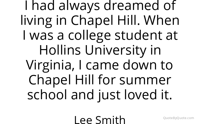 Preview image for this quote by Lee Smith