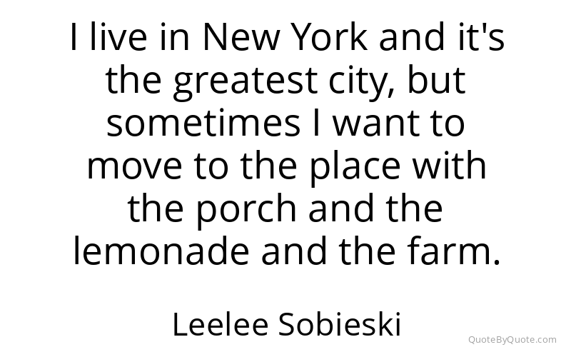 Preview image for this quote by Leelee Sobieski