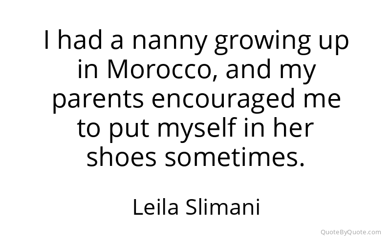 Preview image for this quote by Leila Slimani
