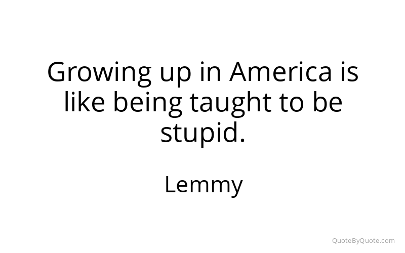 Preview image for this quote by Lemmy