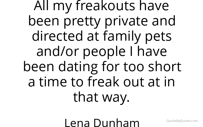 Preview image for this quote by Lena Dunham
