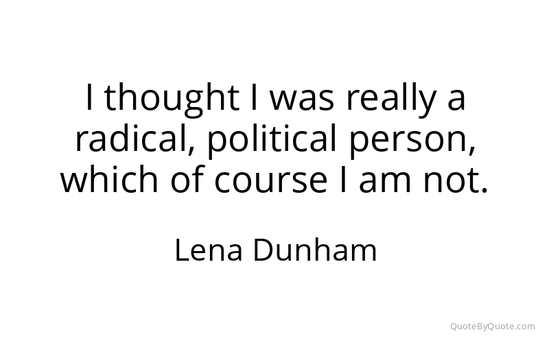 Preview image for this quote by Lena Dunham