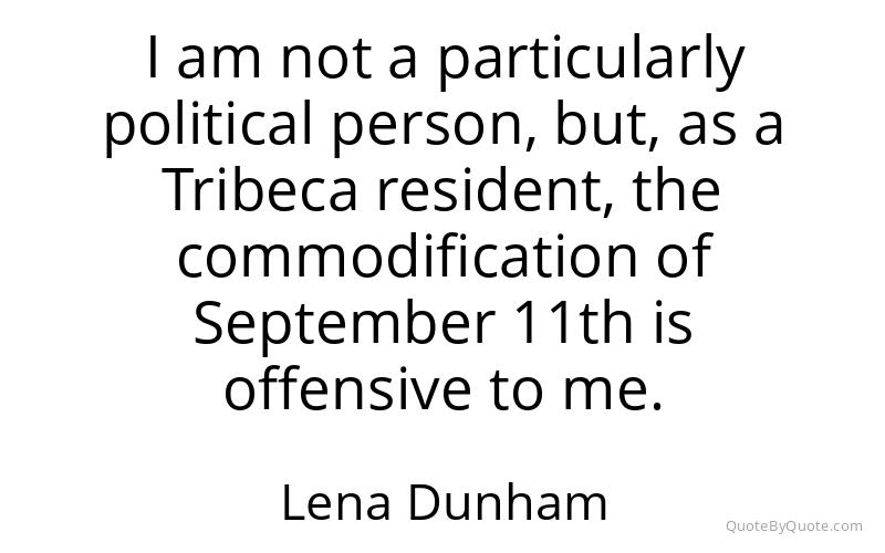 Preview image for this quote by Lena Dunham