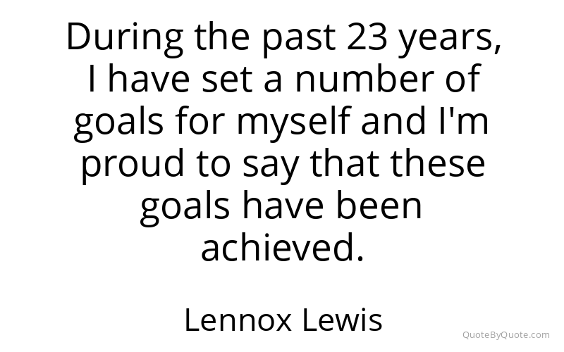 Preview image for this quote by Lennox Lewis