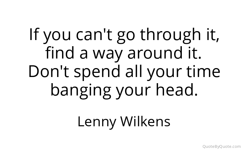 Preview image for this quote by Lenny Wilkens