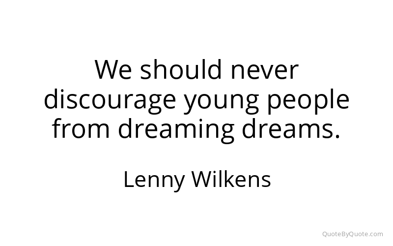 Preview image for this quote by Lenny Wilkens