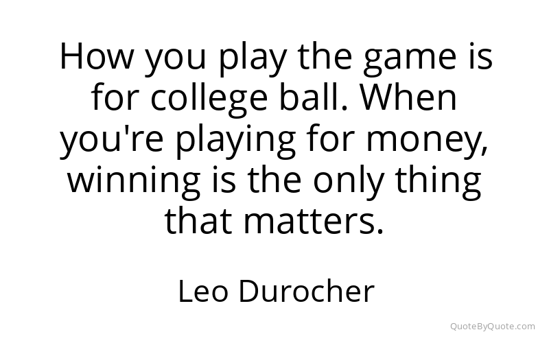 Preview image for this quote by Leo Durocher