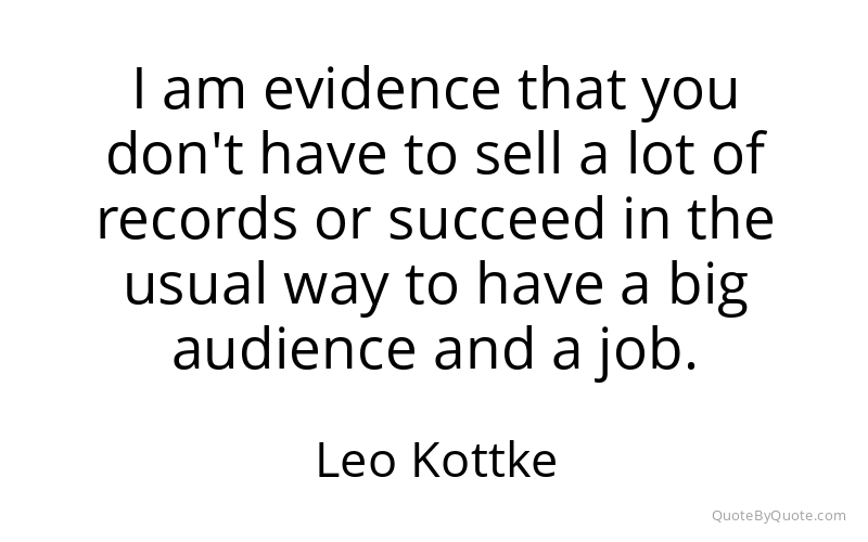 Preview image for this quote by Leo Kottke