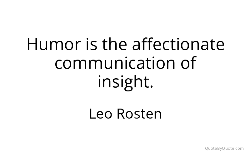 Preview image for this quote by Leo Rosten