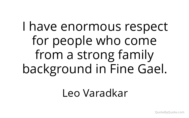 Preview image for this quote by Leo Varadkar