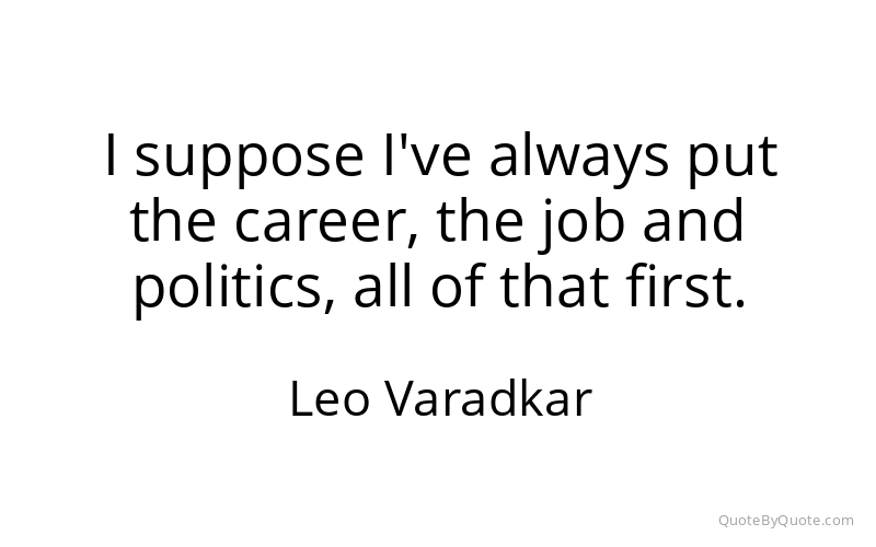 Preview image for this quote by Leo Varadkar