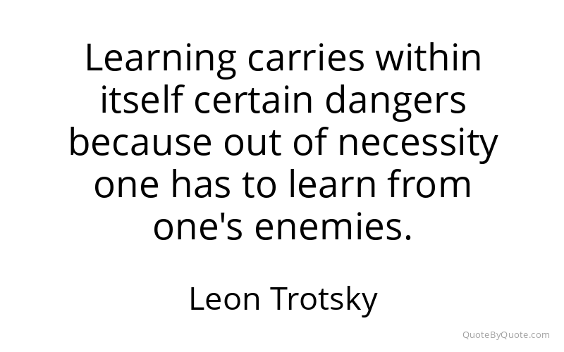 Preview image for this quote by Leon Trotsky